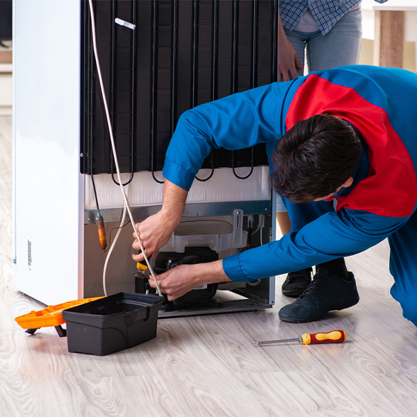 will the repair service cause any damage to my refrigerator in Bailey